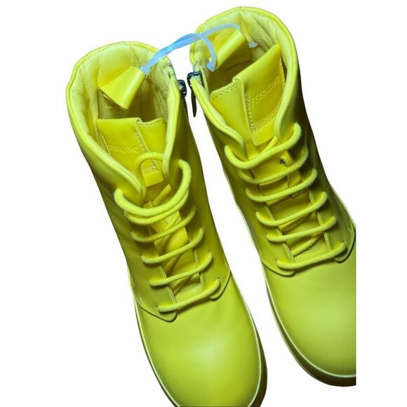 Ferragamo | Fede Leather Combat Boots main image 9